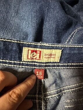 Lei Y2K low rise bootcut jeans